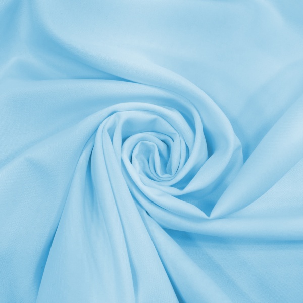 3 metre wide Polyester FLAME RETARDANT SKY BLUE